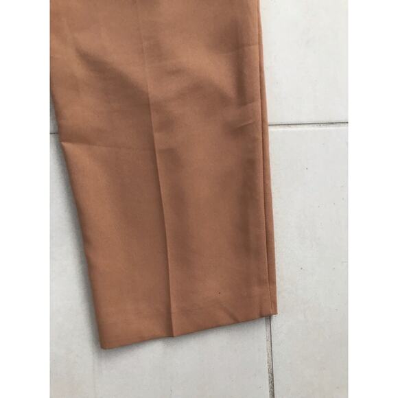 ASOS Design High Waist Straight Leg Seam Front Cropped Pants FLAW - Picture 9 of 9